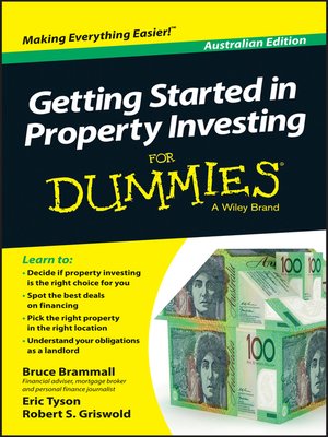 cover image of Getting Started in Property Investment For Dummies